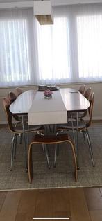 Table salle à manger avec chaises, Maison & Meubles, Comme neuf, Enlèvement, 4 à 6 chaises