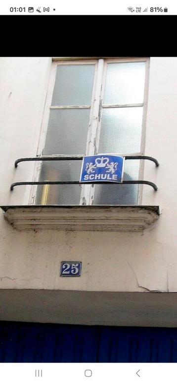 De 25 rue des Rosiers huisvestte in 1865 een synagoge, beken beschikbaar voor biedingen