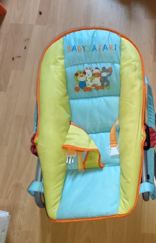 Relax - baby safari - modèle coloré, adapté aux bébés, Kinderen en Baby's, Wipstoeltjes, Gebruikt, Overige merken, Ophalen