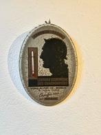 Assiette en fer blanc Charbon Gasoil, Collections, Enlèvement ou Envoi, Utilisé, Panneau publicitaire