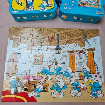 Puzzel smurfen  beschikbaar voor biedingen