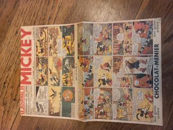 Magnifique 1er numéro journal de Mickey 