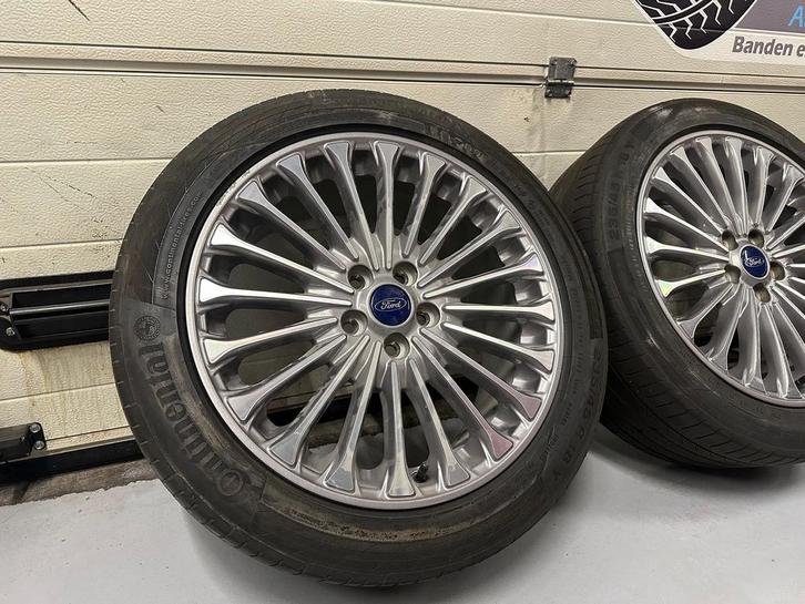 18inch Originele Ford RS Style Velgen set! 5x108 Zeer nette, Auto-onderdelen, Banden en Velgen, Banden en Velgen, Zomerbanden