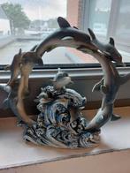 Beeldje dolfijnen, Huis en Inrichting, Woonaccessoires | Kransen, Ophalen