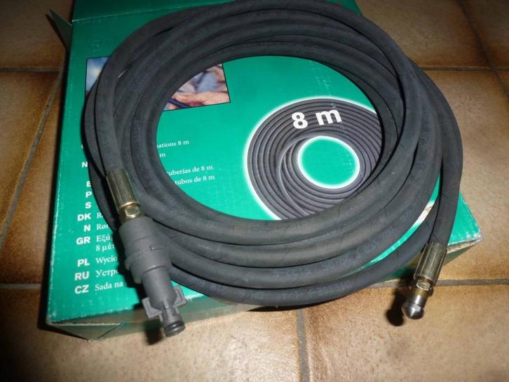 BOSCH  tuyau déboucheur canalisation Long 8 m     NEUF, Jardin & Terrasse, Nettoyeurs haute pression, Comme neuf, Enlèvement ou Envoi