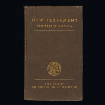 US Army, New Testament, Protestant version (1942) beschikbaar voor biedingen