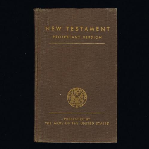 US Army, New Testament, Protestant version (1942), Verzamelen, Militaria | Tweede Wereldoorlog, Verzenden