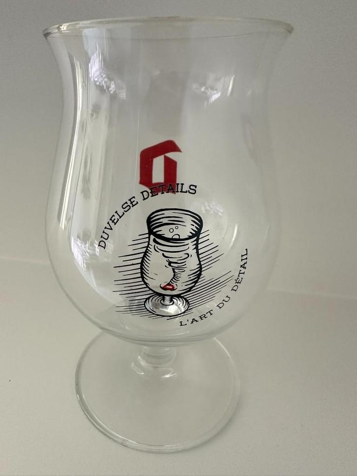 DUVEL glas DUVELSE DETAILS - Nieuw en ongebruikt!, Verzamelen, Glas en Drinkglazen, Nieuw, Bierglas, Ophalen of Verzenden