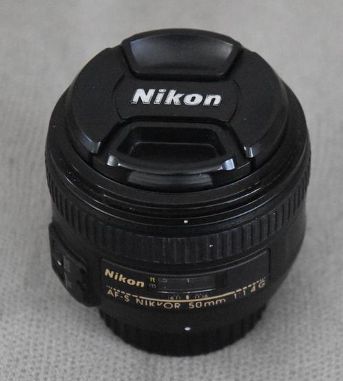 Nikon 50mm 1.4 -lens, Elektronische apparatuur, Overige elektronische apparatuur, Zo goed als nieuw, Ophalen of Verzenden