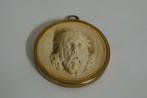 OLH met koperen boord  zéér oud   (om op te hangen), Ophalen of Verzenden