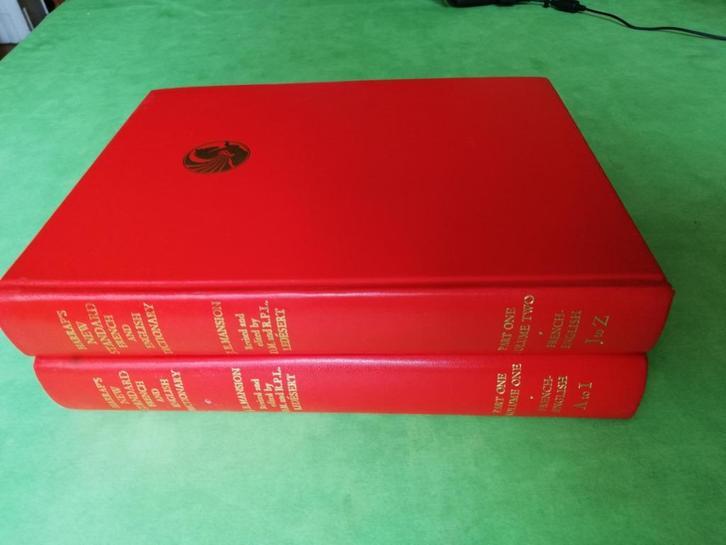 Harrap's New Standard French AND English Dictionary 2 VOLUME, Livres, Dictionnaires, Utilisé, Français, Autres éditeurs, Enlèvement ou Envoi