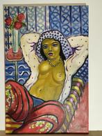 Origineel werk  Justus Donker  Gesigneerd, Antiek en Kunst, Ophalen