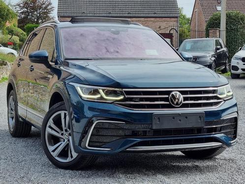 VW Tiguan 2.0 TDI 4Motion R-Line DSG/Auto + PANO+ matrixcame, Auto's, Volkswagen, Bedrijf, Tiguan, 360° camera, 4x4, ABS, Achteruitrijcamera