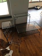 Ensemble table et chaises en fer forgé, Ophalen