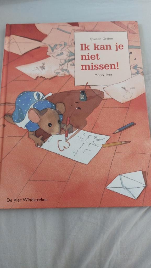 Q. Greban - Ik kan je niet missen!, Boeken, Prentenboeken en Plaatjesalbums, Zo goed als nieuw, Ophalen of Verzenden