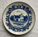 Delfts blauw wandbord Limburgse hoeve., Ophalen