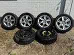 Audi 16 inch velgen met Continental banden, Auto-onderdelen, Banden en Velgen, Ophalen, Gebruikt, 16 inch, Banden en Velgen