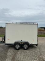 Gesloten geremde aanhangwagen, Auto diversen, Aanhangers en Bagagewagens, Ophalen, Gebruikt
