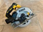 DeWalt DCS570NT-XJ Accu Cirkelzaag 18V Body + koffer, Doe-het-zelf en Bouw, Ophalen of Verzenden, Gebruikt, Cirkelzaag