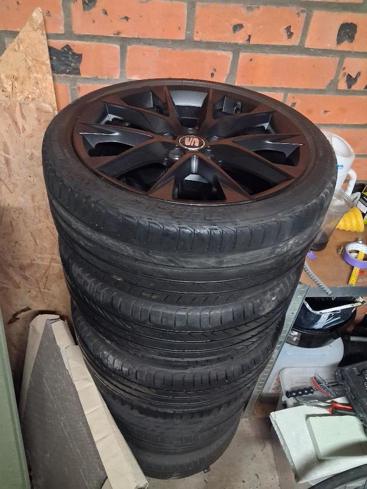 SEAT Leon FR velgen, Auto-onderdelen, Banden en Velgen, Velg(en), Zomerbanden, 18 inch, 225 mm, Personenwagen, Gebruikt, Ophalen
