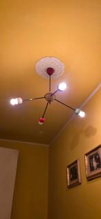 Vintage kroonluchter van de jaren 1950, Huis en Inrichting, Lampen | Spots, Ophalen, Zo goed als nieuw