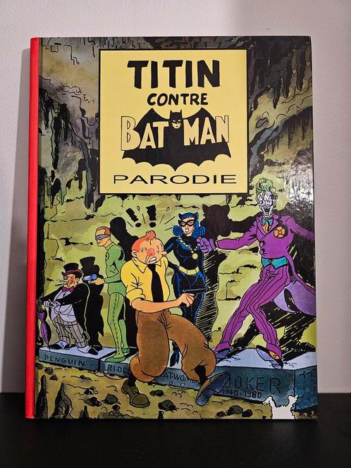 Titin contre Batman Parodie, Boeken, Stripverhalen, Ophalen of Verzenden