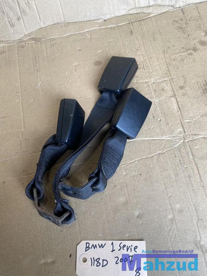 BMW 1 SERIE E87 Links Rechts achter gordel insteek klikker, Auto-onderdelen, Interieur en Bekleding, BMW, Gebruikt