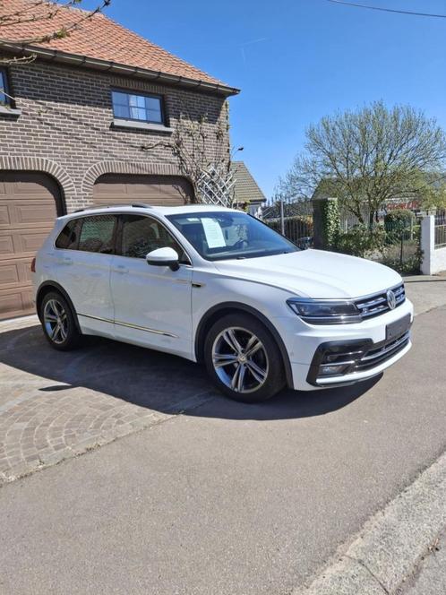Volkswagen Tiguan R-line 2018 2.0TDI 150cv, Auto's, Volkswagen, Particulier, Tiguan, 360° camera, ABS, Achteruitrijcamera, Adaptieve lichten