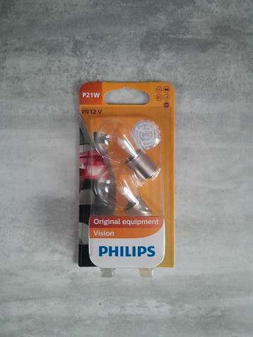 Lot de 2 ampoules P21W Philips