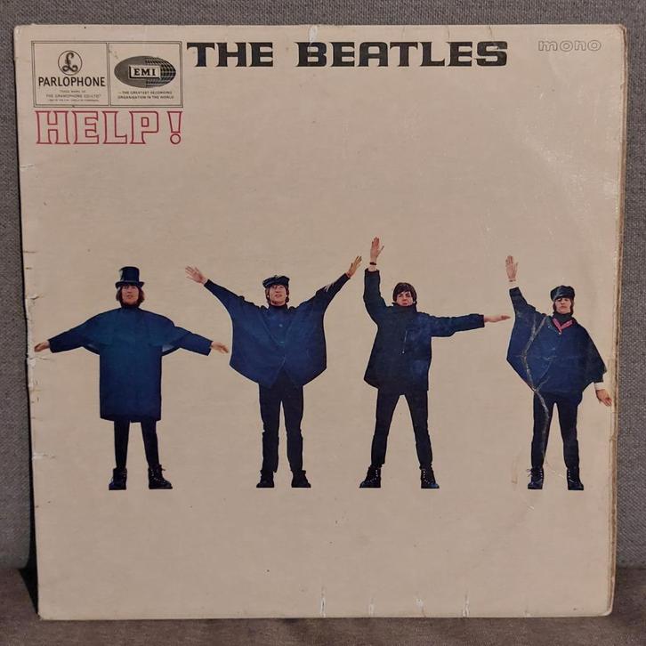 The Beatles - Help! LP OG UK MONO 1965, Cd's en Dvd's, Vinyl | Rock, Gebruikt, Poprock, 12 inch, Ophalen of Verzenden