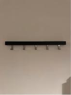 Houten wand kapstok – 5 haken – minimalistisch & stevig, Ophalen, Zo goed als nieuw, Hout, Wandkapstok