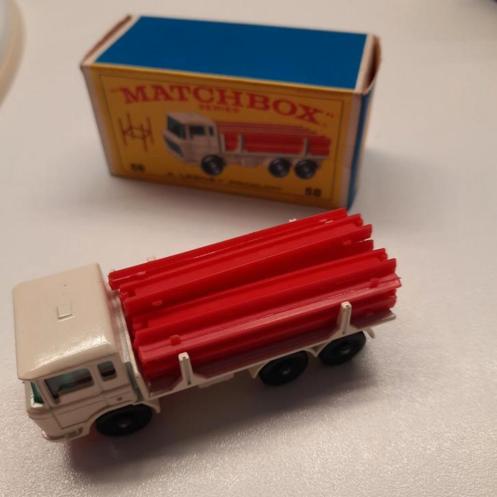 MATCHBOX nr.58NewModel: DAF GIRDER TRUCK. VINTAGE. MIB., Hobby en Vrije tijd, Modelauto's | 1:87, Nieuw, Bus of Vrachtwagen, Matchbox
