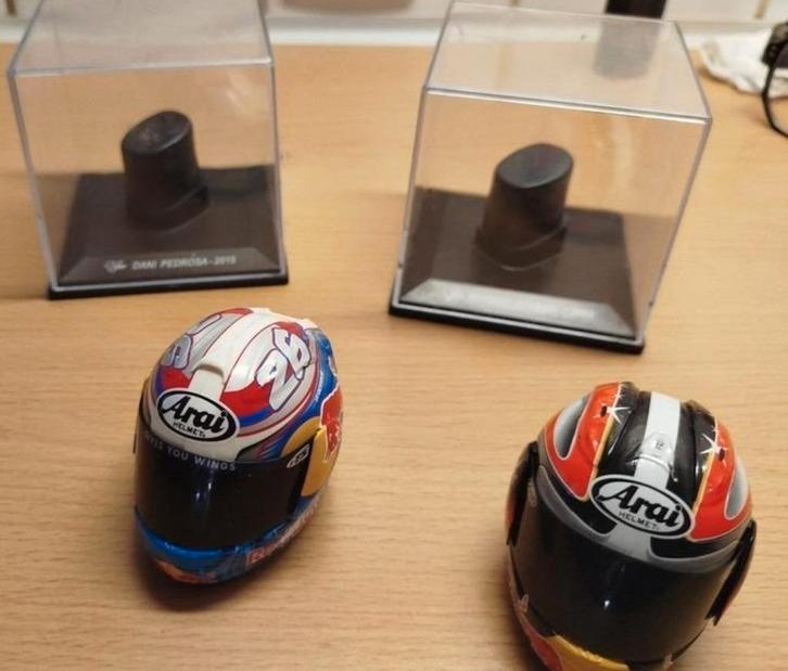Moto GP-helmen, Verzamelen, Overige Verzamelen, Zo goed als nieuw, Ophalen of Verzenden
