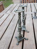 Tinnen kandelaars, Antiek en Kunst, Ophalen