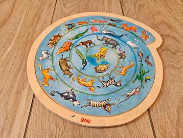 houten puzzel van het merk Goki beschikbaar voor biedingen