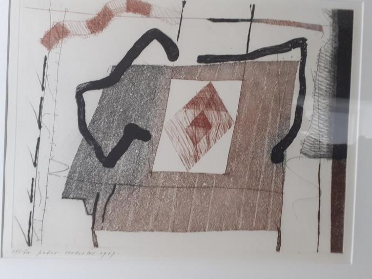 Peter Oosterbos, Antiek en Kunst, Kunst | Litho's en Zeefdrukken, Ophalen of Verzenden