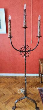 Luminaire en Fer Forgé (3 lampes), Ophalen of Verzenden