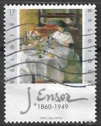 Belgie 1999 - Yvert/OBP 2829 - James Ensor (ST), Postzegels en Munten, Verzenden, Gestempeld, Gestempeld, Kunst