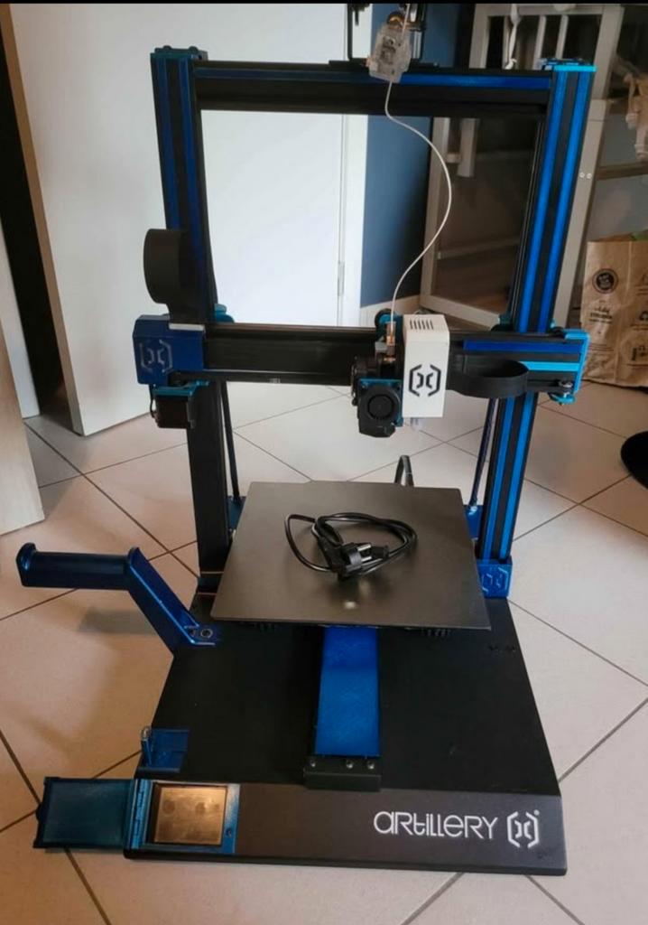 Sidewinder d'artillerie X1-v4 amélioré avec bltouch, Informatique & Logiciels, Imprimantes, Comme neuf, Enlèvement