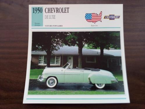 Chevrolet - Edito Service kaarten auto bouwperiode 1950-1993, Verzamelen, Automerken, Motoren en Formule 1, Zo goed als nieuw