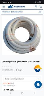 Drainagebuis met geotextiel 30m diam 50, Ophalen