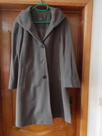 Geklede mantel in Cashmere wool maat 44, Maat 42/44 (L), Ophalen of Verzenden, Bruin, Zo goed als nieuw