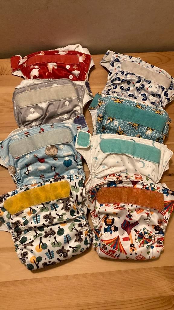 Wasbare luiers, Kinderen en Baby's, Badjes en Verzorging, Gebruikt, Overige typen, Overige merken, Ophalen of Verzenden