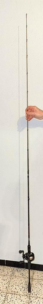 Ensemble casting canne et moulinet, Enlèvement, Comme neuf, Moulinet