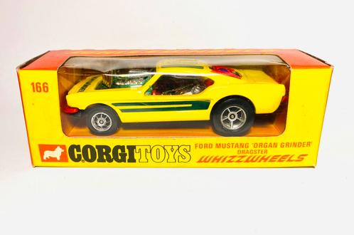 Corgi Toys Ford Mustang ‘Organ Grinder‘ Dragster, Hobby en Vrije tijd, Modelauto's | 1:43, Nieuw, Auto, Corgi, Verzenden