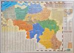 Carte de la Belgique 100 x 140 cm Edition 5, Comme neuf, Carte géographique, Enlèvement