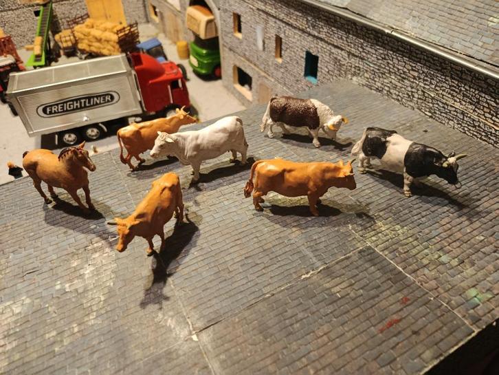 Britains dieren, Hobby en Vrije tijd, Modelauto's | 1:32, Gebruikt, Tractor of Landbouw, Britains, Ophalen of Verzenden