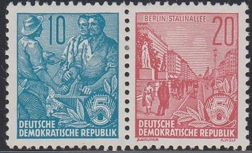 1957 - RDA - Plan quinquennal [*/MH][Michel W6], Timbres & Monnaies, Timbres | Europe | Allemagne, Non oblitéré, RDA, Envoi