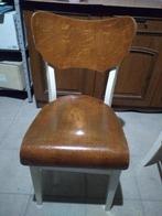 Table et 4 chaises en bois (A_162), Ophalen, Overige materialen, 100 tot 150 cm, 50 tot 100 cm