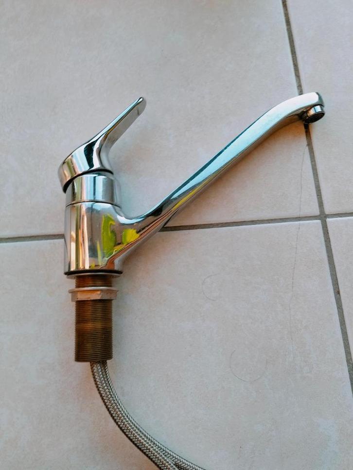 Mitigeur de cuisine chromé à levier marque KWC, pivotant, HP, Huis en Inrichting, Keuken | Keukenelementen, Gebruikt, Minder dan 100 cm